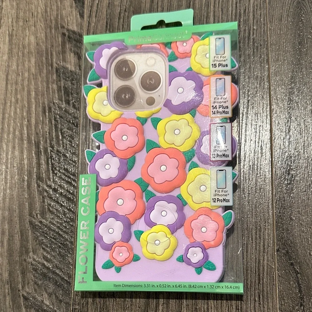 NIB Prime Connect Floral Phone Case for iPhone